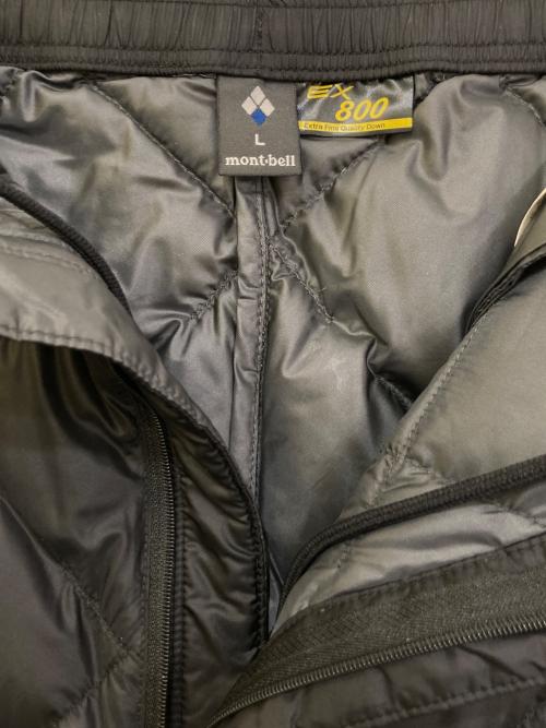 mont-bell（モンベル）mont-bell (モンベル) スペリオダウンパンツ ブラック サイズ:Lの古着・服飾アイテム