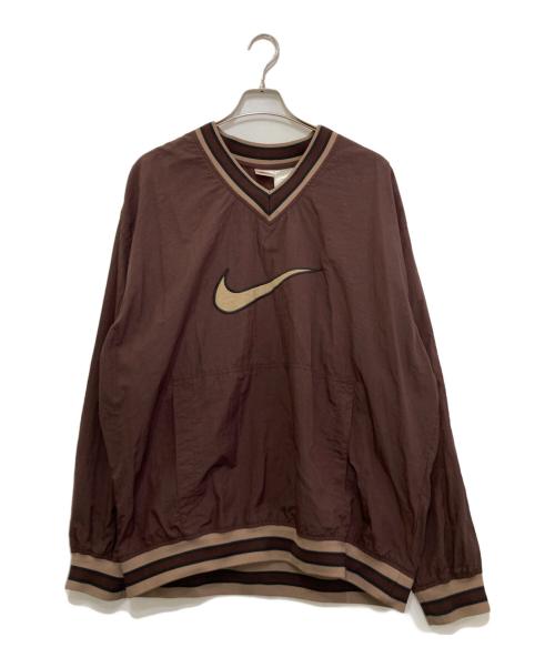 NIKE（ナイキ）NIKE (ナイキ) ナイロンスウェット ブラウン サイズ:XLの古着・服飾アイテム