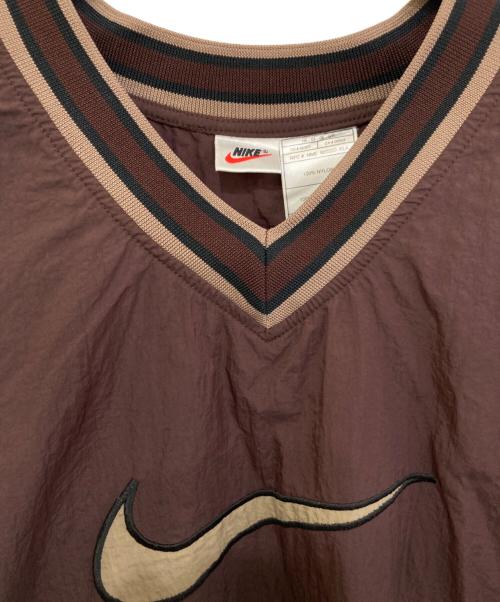 NIKE（ナイキ）NIKE (ナイキ) ナイロンスウェット ブラウン サイズ:XLの古着・服飾アイテム