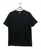 New Era×Y'sニューエラ×ワイズ）の古着「ワンポイント刺繍ｔシャツ」｜ブラック