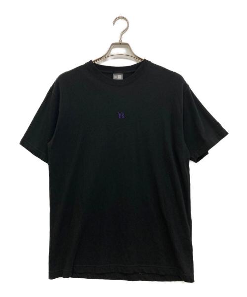 New Era（ニューエラ）New Era (ニューエラ) Y's (ワイズ) ワンポイント刺繍ｔシャツ ブラック サイズ:Ｌの古着・服飾アイテム