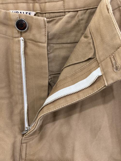 AURALEE（オーラリー）AURALEE (オーラリー) Finx Moleskin Wide Pants ブラウン サイズ:3の古着・服飾アイテム