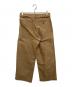 AURALEE (オーラリー) Finx Moleskin Wide Pants ブラウン サイズ:3：8000円