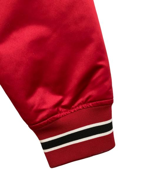 MITCHELL & NESS（ミッチェルアンドネス）MITCHELL & NESS (ミッチェルアンドネス) スタジャン レッド サイズ:2XLの古着・服飾アイテム