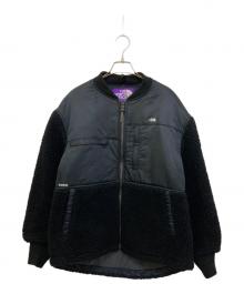 THE NORTHFACE PURPLELABEL×Ron Herman（ザ・ノースフェイス パープルレーベル×ロンハーマン）の古着「別注 Wool Boa Fleece Denali Jacket」｜ブラック