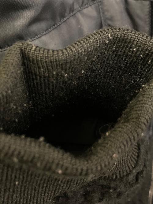 THE NORTHFACE PURPLELABEL（ザ・ノースフェイス パープルレーベル）THE NORTHFACE PURPLELABEL (ザ・ノースフェイス パープルレーベル) Ron Herman (ロンハーマン) 別注 Wool Boa Fleece Denali Jacket ブラック サイズ:Ｍの古着・服飾アイテム