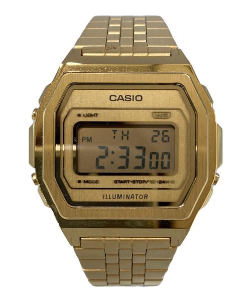 CASIO（カシオ）CASIO (カシオ) CLASSIC PREMIUM シリーズ　A1000MGA-5JF ゴールドの古着・服飾アイテム