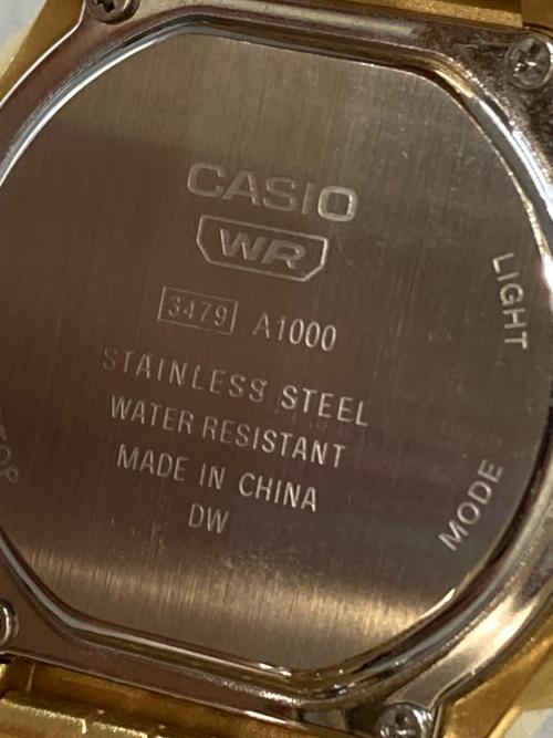 CASIO（カシオ）CASIO (カシオ) CLASSIC PREMIUM シリーズ　A1000MGA-5JF ゴールドの古着・服飾アイテム