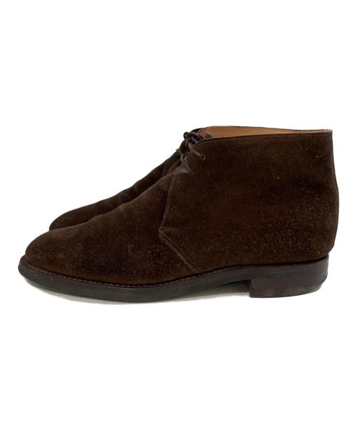 Crockett & Jones（クロケット＆ジョーンズ）Crockett & Jones (クロケット＆ジョーンズ) CHERTSEY ブラウン サイズ:7Eの古着・服飾アイテム