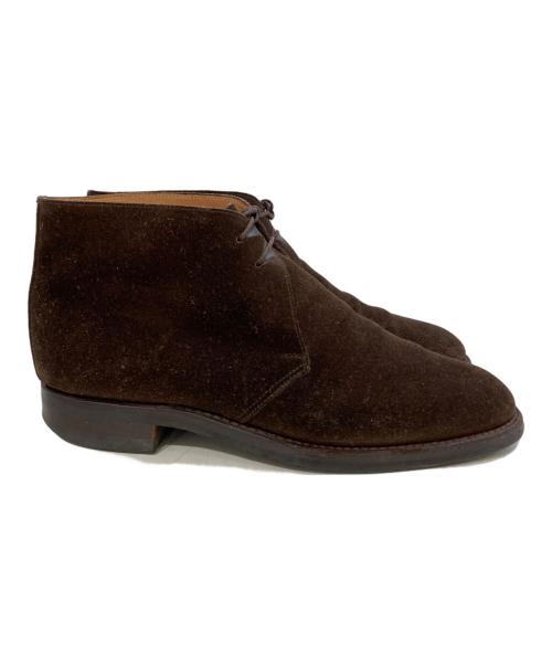 Crockett & Jones（クロケット＆ジョーンズ）Crockett & Jones (クロケット＆ジョーンズ) CHERTSEY ブラウン サイズ:7Eの古着・服飾アイテム