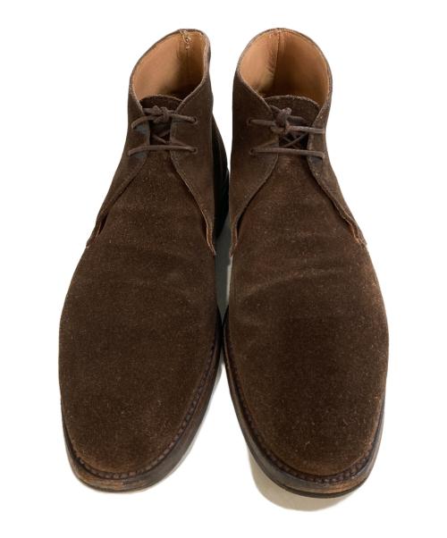 Crockett & Jones（クロケット＆ジョーンズ）Crockett & Jones (クロケット＆ジョーンズ) CHERTSEY ブラウン サイズ:7Eの古着・服飾アイテム