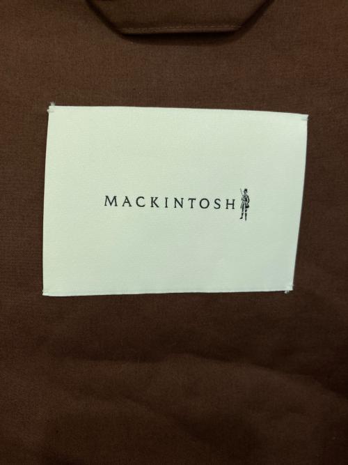 MACKINTOSH（マッキントッシュ）MACKINTOSH (マッキントッシュ) TOMORROW LAND (トゥモローランド) 別注GRANISH ウールボンディング フーデッドコート ブラウン サイズ:40の古着・服飾アイテム
