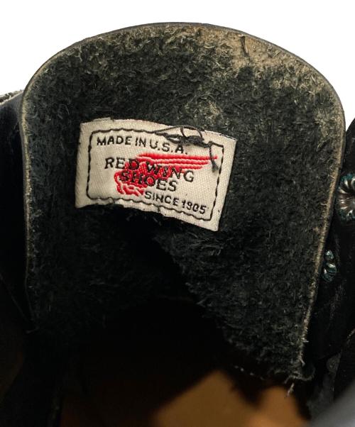 RED WING（レッドウィング）RED WING (レッドウィング) レースアップブーツ　206 ブラック サイズ:9の古着・服飾アイテム