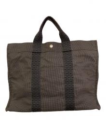 HERMES（エルメス）の古着「エールライントートMM」｜グレー