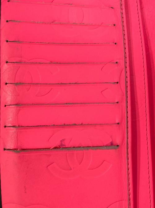 CHANEL（シャネル）CHANEL (シャネル) カンボンライン ココマーク長財布 ブラックの古着・服飾アイテム