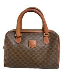 CELINE（セリーヌ）の古着「マカダム柄ミニボストンバッグ」｜ブラウン