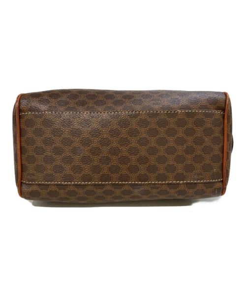 CELINE（セリーヌ）CELINE (セリーヌ) マカダム柄ミニボストンバッグ ブラウンの古着・服飾アイテム