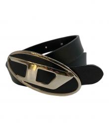 DIESEL（ディーゼル）の古着「レザーベルト」｜ブラック