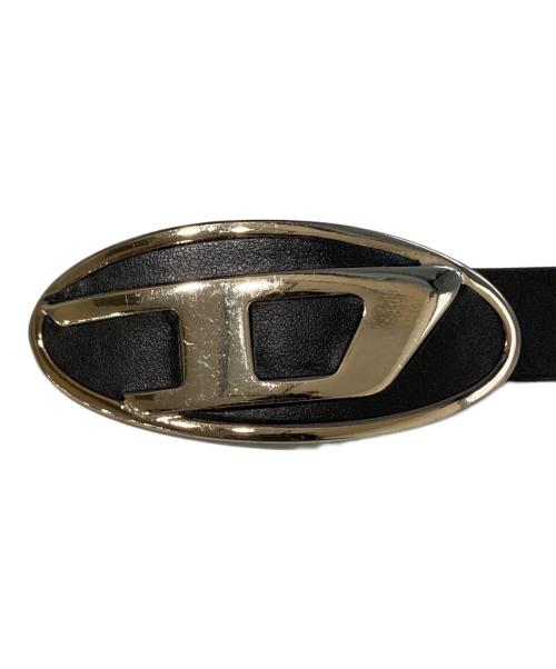 DIESEL（ディーゼル）DIESEL (ディーゼル) レザーベルト ブラックの古着・服飾アイテム