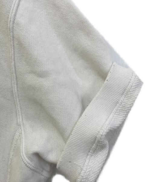 stussy（ステューシー）stussy (ステューシー) Champion (チャンピオン) 半袖スウェット ホワイト サイズ:Sの古着・服飾アイテム