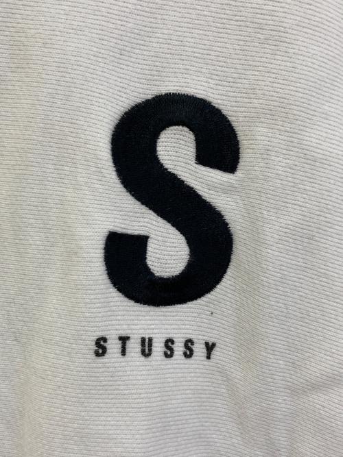 stussy（ステューシー）stussy (ステューシー) Champion (チャンピオン) 半袖スウェット ホワイト サイズ:Sの古着・服飾アイテム