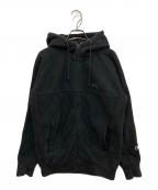 stussy×Championステューシー×チャンピオン）の古着「ジップパーカー」｜ブラック