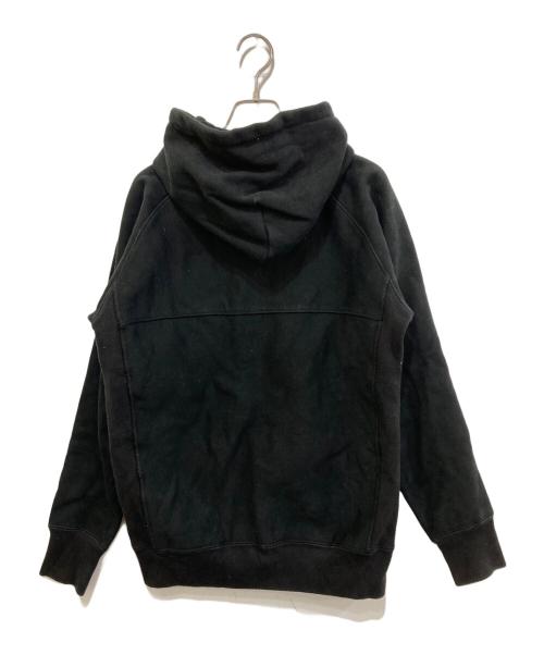 stussy（ステューシー）stussy (ステューシー) Champion (チャンピオン) ジップパーカー ブラック サイズ:Sの古着・服飾アイテム