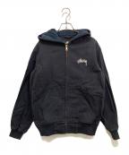 stussyステューシー）の古着「ダックジャケット」｜ネイビー
