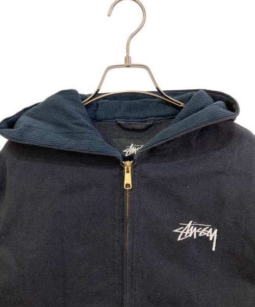 stussy（ステューシー）stussy (ステューシー) ダックジャケット ネイビー サイズ:Sの古着・服飾アイテム