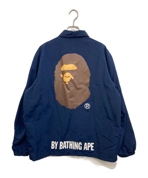 A BATHING APE（ア ベイシング エイプ）A BATHING APE (ア ベイシング エイプ) コーチジャケット ネイビー サイズ:Lの古着・服飾アイテム