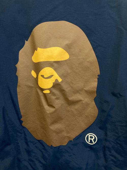 A BATHING APE（ア ベイシング エイプ）A BATHING APE (ア ベイシング エイプ) コーチジャケット ネイビー サイズ:Lの古着・服飾アイテム