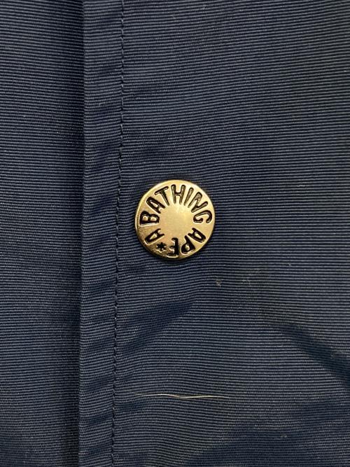 A BATHING APE（ア ベイシング エイプ）A BATHING APE (ア ベイシング エイプ) コーチジャケット ネイビー サイズ:Lの古着・服飾アイテム