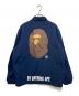 A BATHING APE (ア ベイシング エイプ) コーチジャケット ネイビー サイズ:L：12000円