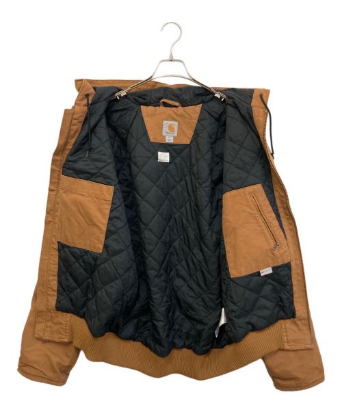 CarHartt（カーハート）CarHartt (カーハート) WASHED DUCK INSULATED ACTIVE JACKET ブラウン サイズ:Lの古着・服飾アイテム