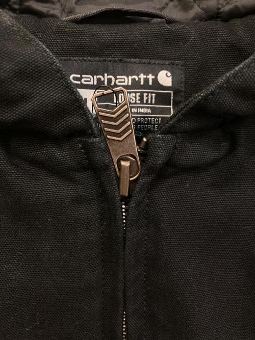 CarHartt（カーハート）CarHartt (カーハート) WASHED DUCK INSULATED ACTIVE JACKET ブラック サイズ:Mの古着・服飾アイテム
