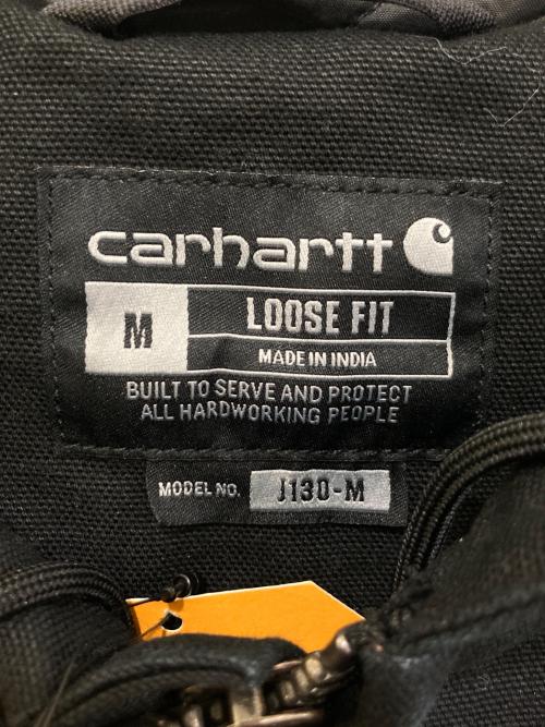 CarHartt（カーハート）CarHartt (カーハート) WASHED DUCK INSULATED ACTIVE JACKET ブラック サイズ:Mの古着・服飾アイテム