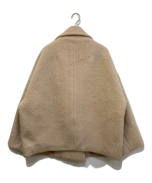 COLLAGE GALLARDAGALANTE（コラージュ ガリャルダガランテ）COLLAGE GALLARDAGALANTE (コラージュ ガリャルダガランテ) ウール混シャギーPコート ベージュ サイズ:FREEの古着・服飾アイテム