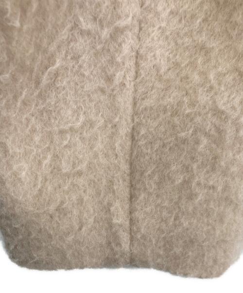 COLLAGE GALLARDAGALANTE（コラージュ ガリャルダガランテ）COLLAGE GALLARDAGALANTE (コラージュ ガリャルダガランテ) ウール混シャギーPコート ベージュ サイズ:FREEの古着・服飾アイテム