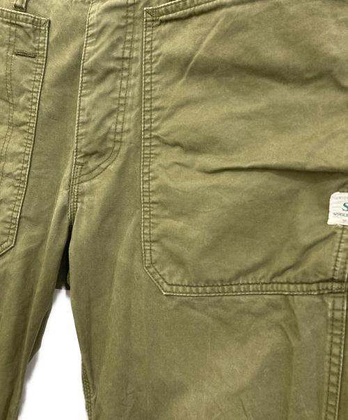 SASSAFRAS（ササフラス）SASSAFRAS (ササフラス) フォールリーフパンツ カーキ サイズ:Mの古着・服飾アイテム