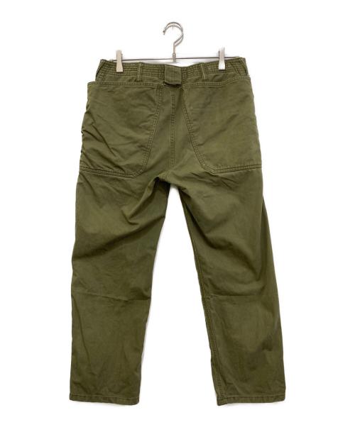 SASSAFRAS（ササフラス）SASSAFRAS (ササフラス) フォールリーフパンツ カーキ サイズ:Mの古着・服飾アイテム