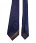 GUCCI (グッチ) シルク ホースビット ダブルG ネクタイ ネイビー サイズ:-：10000円