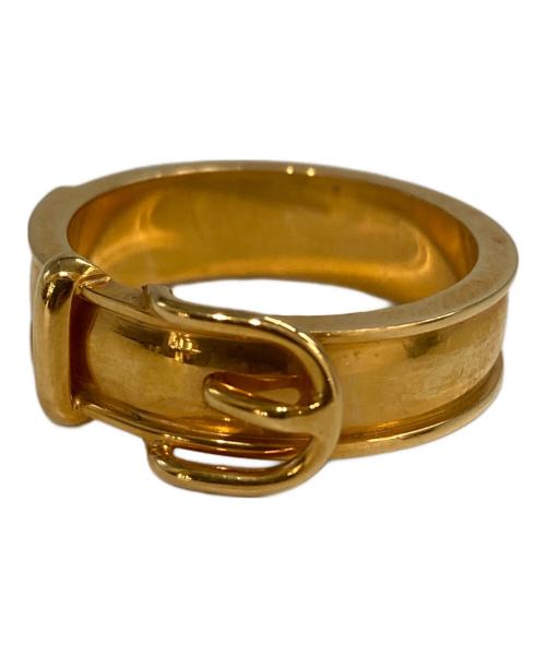 HERMES（エルメス）HERMES (エルメス) サンチュールスカーフリング ゴールドの古着・服飾アイテム