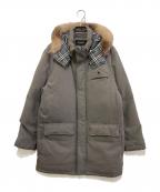 BURBERRY BLACK LABELバーバリーブラックレーベル）の古着「ダウンジャケット」｜グレー
