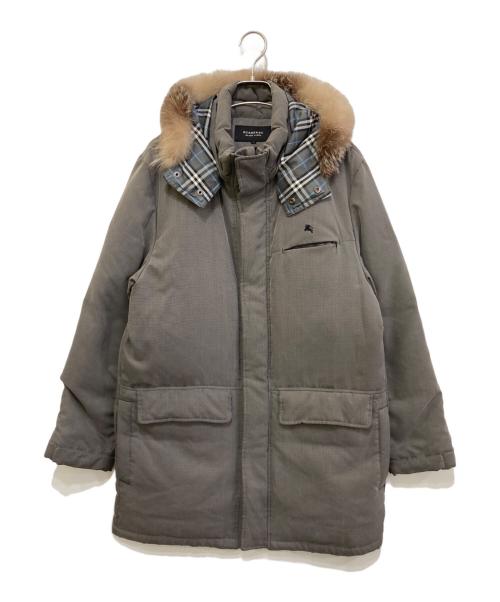 BURBERRY BLACK LABEL（バーバリーブラックレーベル）BURBERRY BLACK LABEL (バーバリーブラックレーベル) ダウンジャケット グレー サイズ:Mの古着・服飾アイテム
