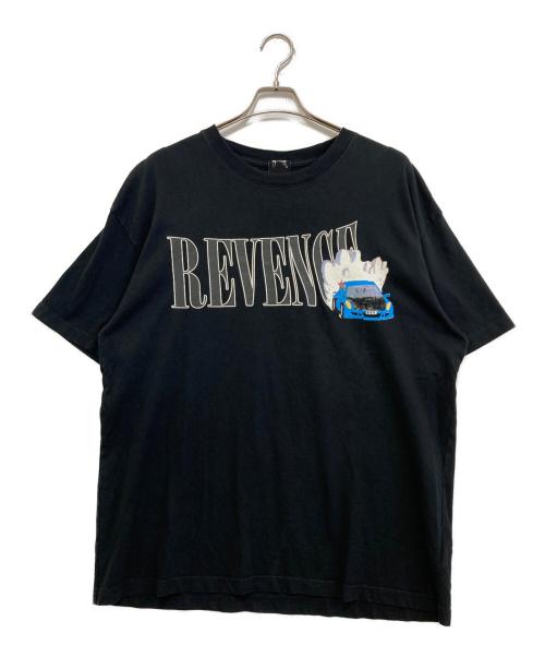 Juice WRLD（-）Juice WRLD (-) REVENGE GALLERY (リベンジ ギャラリー) プリントTシャツ ブラック サイズ:XLの古着・服飾アイテム