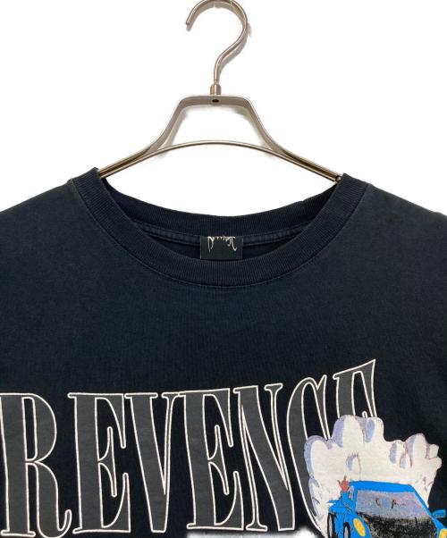 Juice WRLD（-）Juice WRLD (-) REVENGE GALLERY (リベンジ ギャラリー) プリントTシャツ ブラック サイズ:XLの古着・服飾アイテム