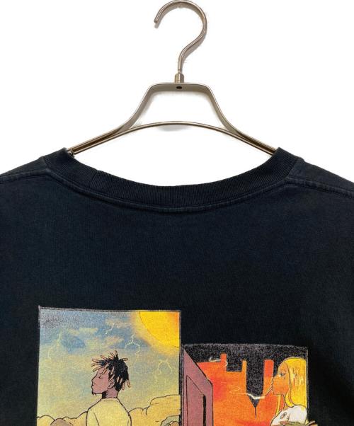 Juice WRLD（-）Juice WRLD (-) REVENGE GALLERY (リベンジ ギャラリー) プリントTシャツ ブラック サイズ:XLの古着・服飾アイテム