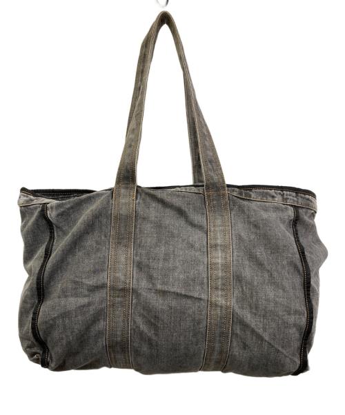 DIESEL（ディーゼル）DIESEL (ディーゼル) デニムトートバッグ ブラックの古着・服飾アイテム