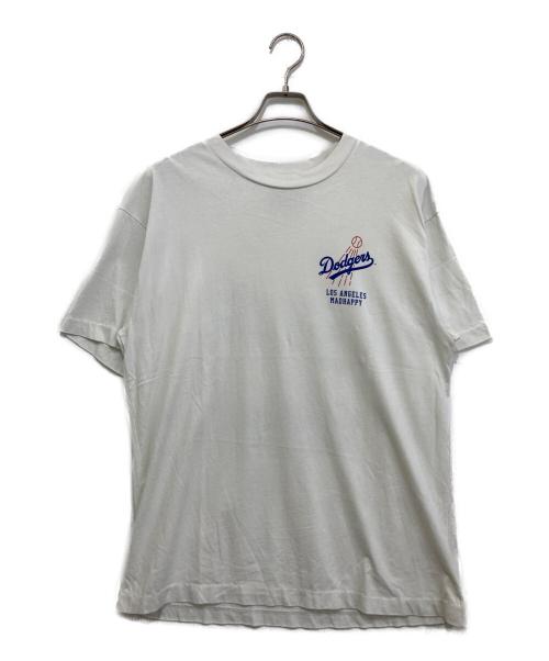 madhappy（マッドハッピー）madhappy (マッドハッピー) Cooperstown (クーパーズタウン) プリントTシャツ ホワイト サイズ:Mの古着・服飾アイテム