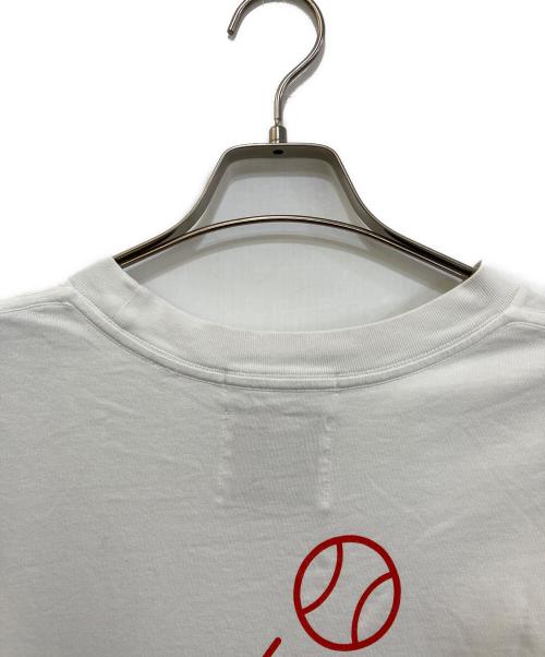 madhappy（マッドハッピー）madhappy (マッドハッピー) Cooperstown (クーパーズタウン) プリントTシャツ ホワイト サイズ:Mの古着・服飾アイテム